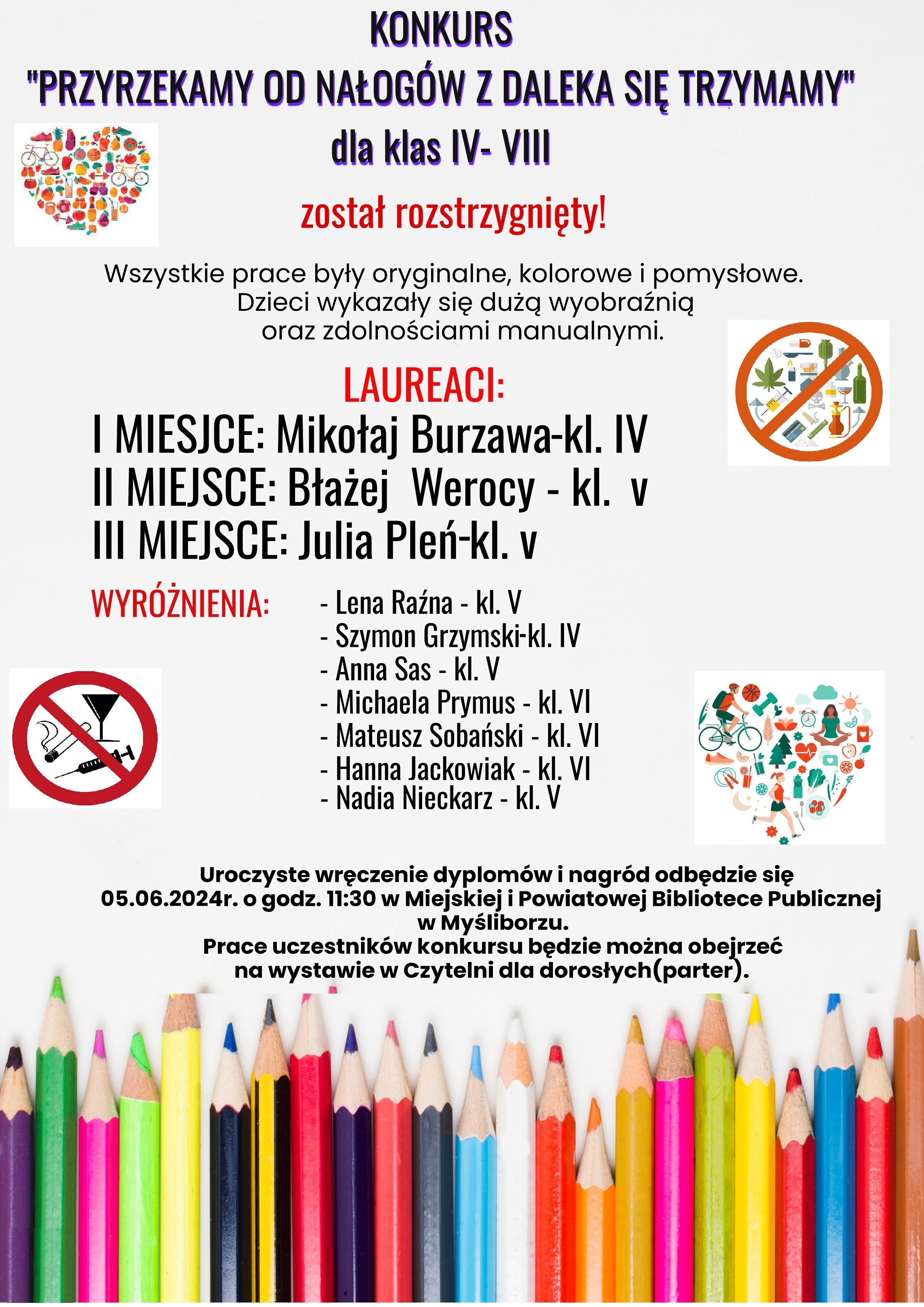 rozstrzygnięcie konkursu 