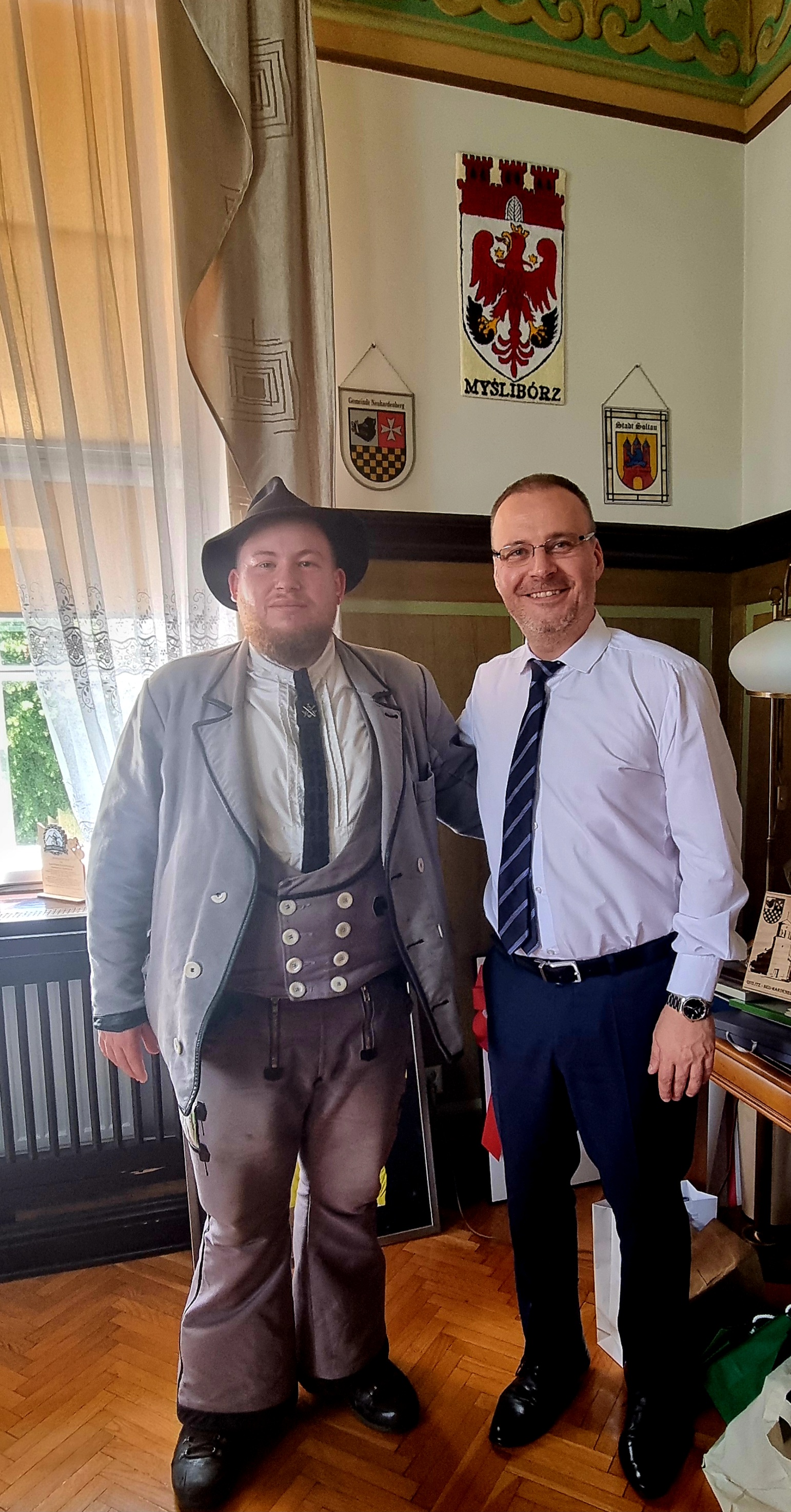 Burmistrz Myśliborza i czeladnik