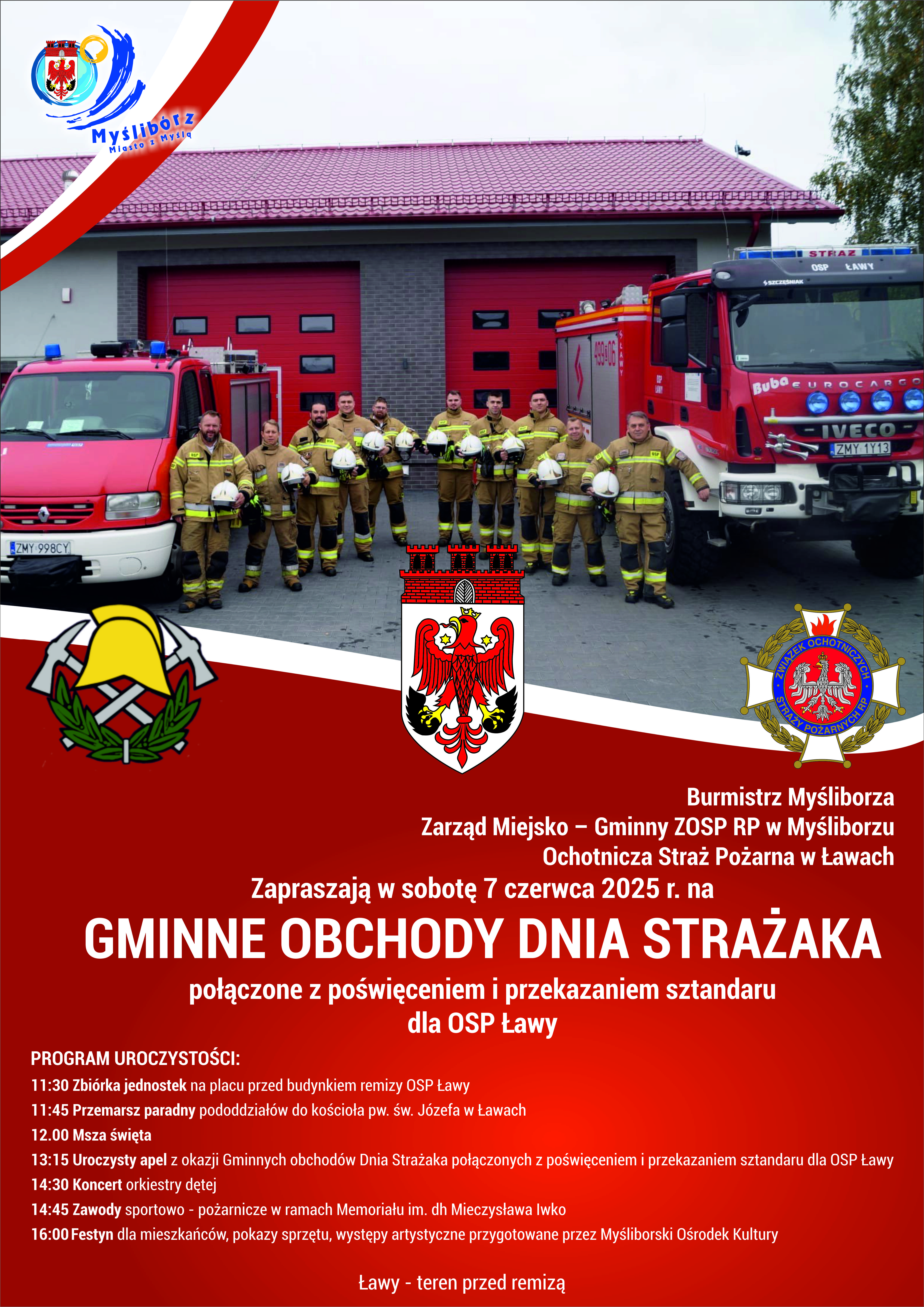Gminne Obchody Dnia Strażaka Ławy 2025